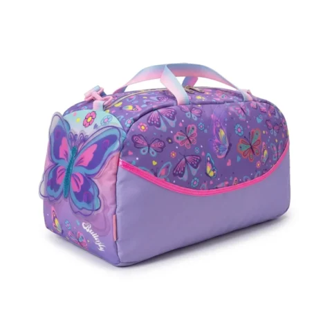 Flutter Butterfly Weekend Duffel Bag - Front view
