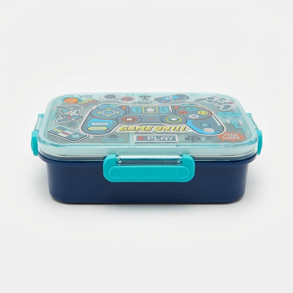 Game On Bento Lunch Box - Front view