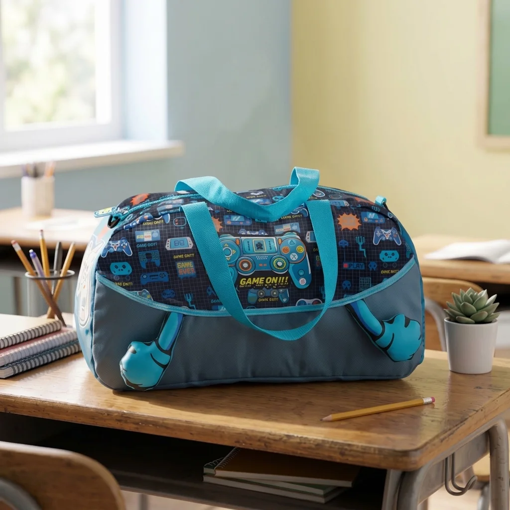 Game On Sports Court Duffel Bag - image 74