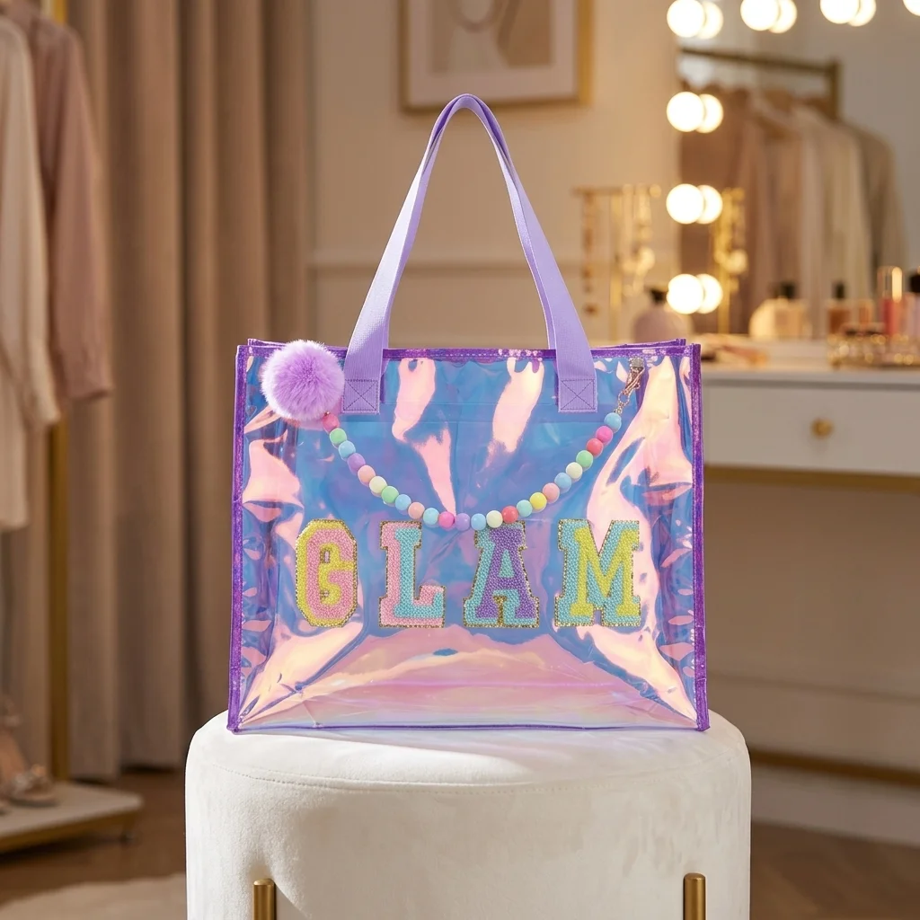 GLAM Sleepover Canvas Tote Bag - image 60