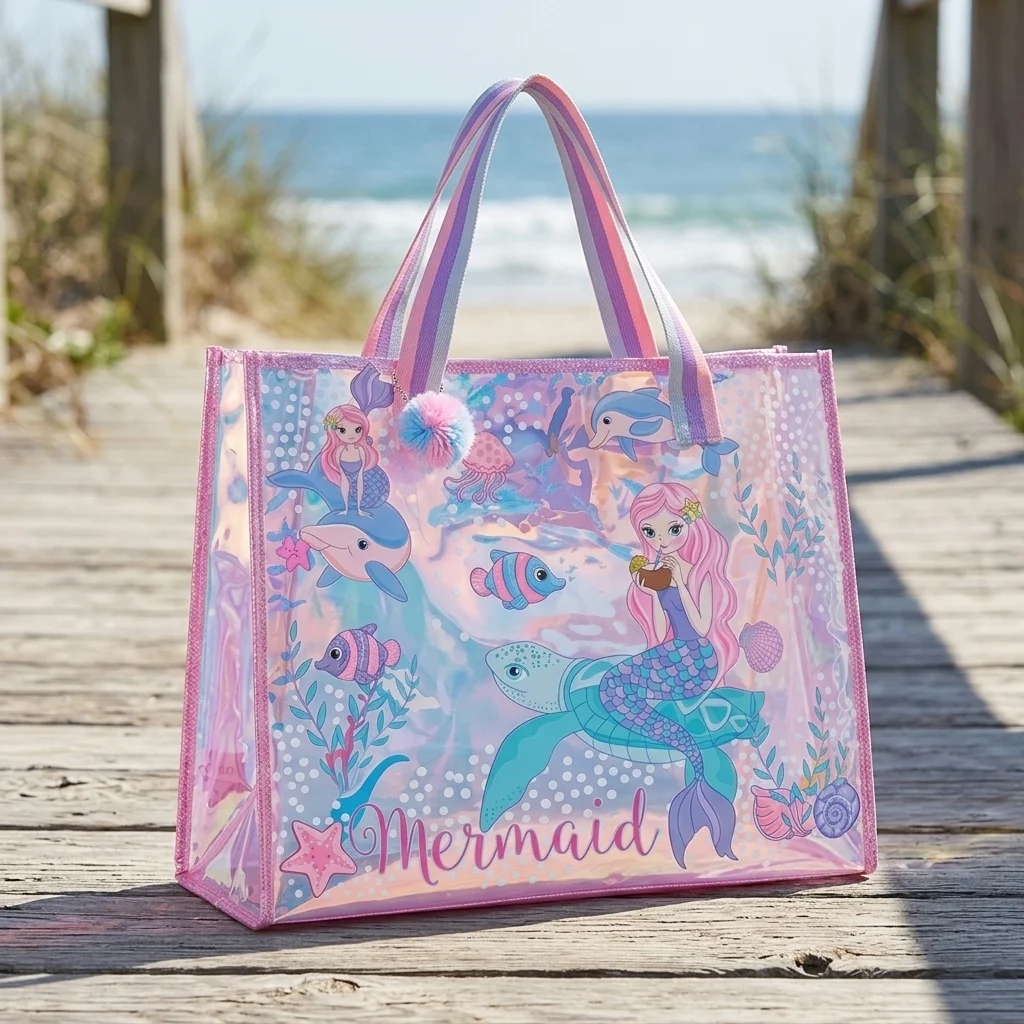 Mermaid Beach Canvas Tote Bag - image 64