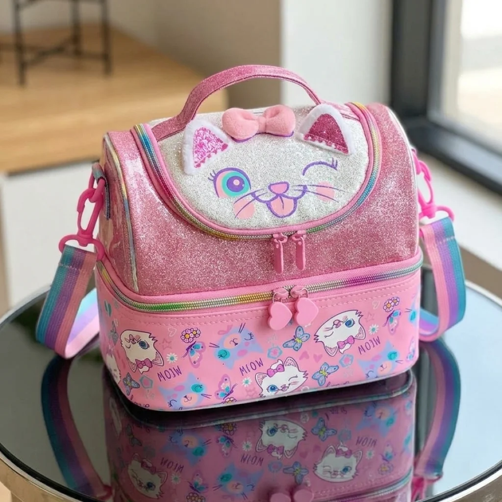 Playful Cat Lunch Bag - image 10