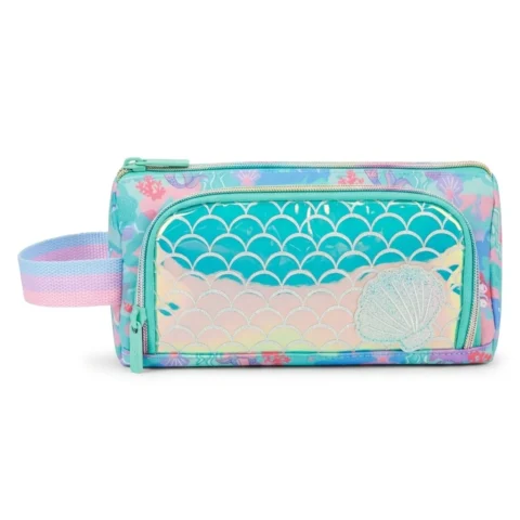 Shimmer Mermaid Tail Pencil Case - Front view
